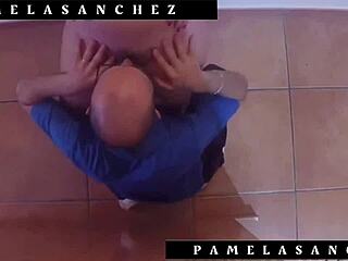 Hidden Camera Catches Neighbor Fucking Me in Closet