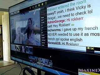 Vicky Vette Facesits Brunette For Intense Muff Diving