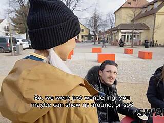 Cuckold Boyfriend Watches Husband Fuck Girlfriend Hard in POV Swap