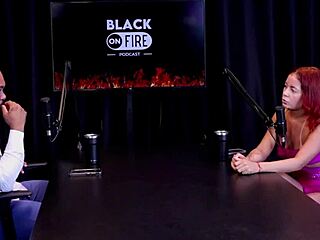 Latina teen in sheer red answers never have I ever, fucked by three with dirty talk