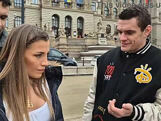 silvia dellai takes 3 on 1 intense double anal cum swallow.