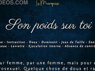 French Audio Story: His Weight on You