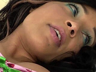 yo, tapping those pussies got these lesbo brunettes off. they went wild fucking on the bed.