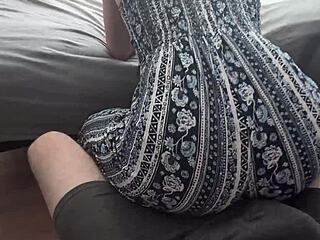 Man, her ass bouncing on his cock while still dressed is wild!