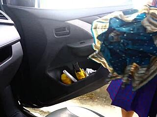 I fucked my horny Asian student Pinay and creampied her outdoors