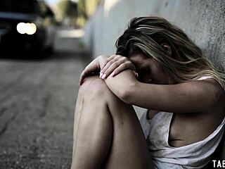 Homeless Teen 18+ Cleaned Up and Fucked by Stranger