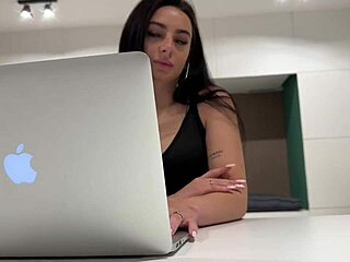 almendra gala delivers intense homemade blowjob and hard pov banging