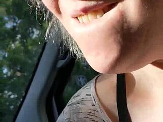 yo, handjob tribute in the car