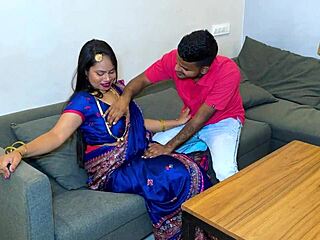 Step Brother-In-Law Called Boy For Sister-In-Law's Big Natural Tits And Ass