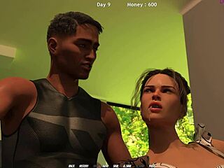 lisa’s sexy trip in 3d anime with torn outfit, damn hot!