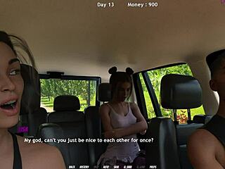 lisa’s sexy trip in 3d anime with torn outfit, damn hot!