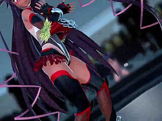 kuromaru and mona yukikaze lamb star in wild hentai dance