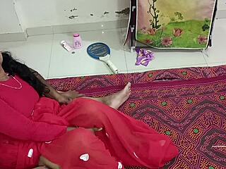 Desi Indian Horny Couple Fucks Hard with Creampie in Passionate Roleplay. Dirty Talk Adds Wild Heat.