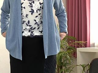 I suck my Japanese housewife's pussy deeply