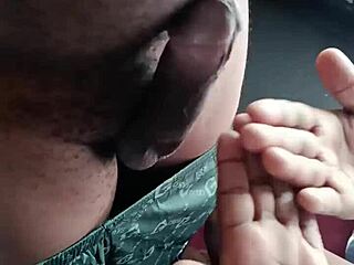 Hey girl, wanna play with my hard black dick like this hot ebony chick?