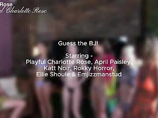 guess the bj turns into a naughty swinger game with facials