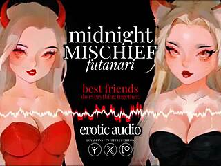 Erotic Audio: Two Futanari Women Dominate You at Party