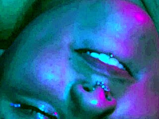 Brunette BBW Ties Feet For Wax Play