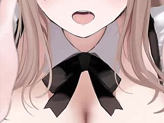 My Maid Squirts in Anime Cosplay!