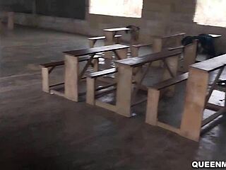 nice time with my science teacher in doggystyle action