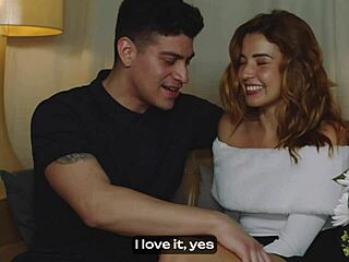 Petite latina Agatha Vega takes muscular guy's big cock in hardcore sex