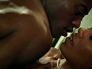 Sanaa Lathan gets nude and gives a blowjob in Love 2001.