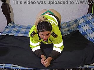 Police Alert: Blonde Sucks and Licks Dick Before Sleeping.