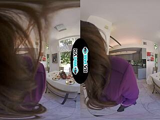 Wetvr allie addison fucks horny landlord to pay rent in vr