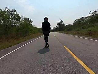 First Raw Run Video in Thailand with Asian Teen.