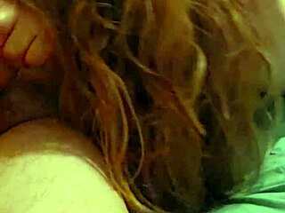 i'm sucking this sexy redhead's cock deep, teasing and licking balls