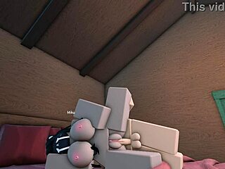 Fucking my wife in a cabin in roblox