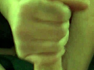 1st Time Prostate Play While Girlfriend Rubs My Big Hard Cock