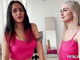 lisi kitty and dulce caramelo seduce torbe and fuck him dirty