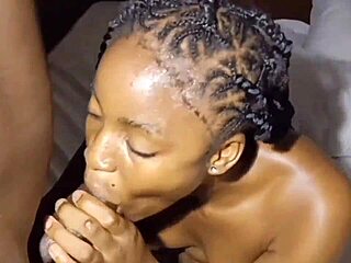 bbw ebony rides curved dick with juicy pussy