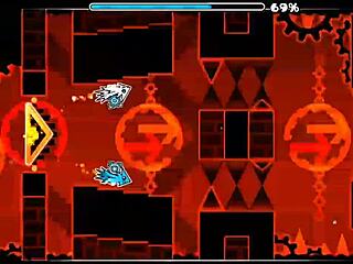 Extreme demon level in Geometry Dash