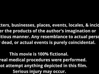 freshman jackie banes gets a mandatory hitachi orgasm from the nurse with gloves and tattoos