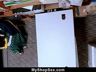 the teen thief complies with the officer to gain her freedom