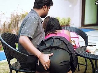 cute desi indian stepdaughter punished by stepfather for dating boyfriend hindi audio