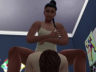 Two Mistress Force Submission on Young Boyfriend with Toys