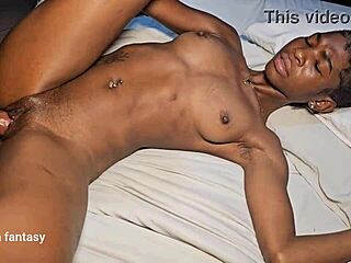 She splashes squirt all over the stranger in her hostel room banging her