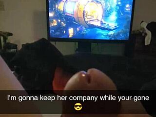 Cheating breed whore wife fucked on snapchat