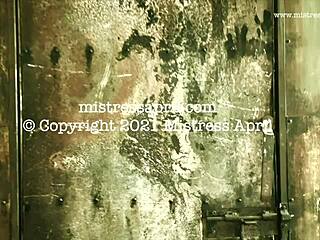 Dominatrix mistress april runs cruel cock clinic