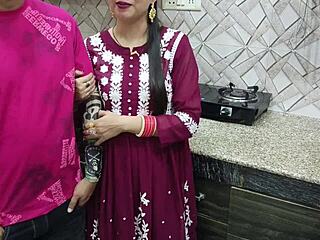 indian bhabhi gets hard fuck from devar in kitchen