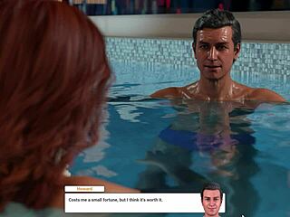 Lets Play Midnight Ride Storyteller DLC Ending at the Pool