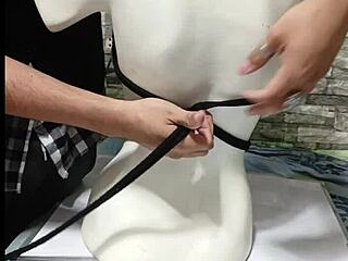 tutorial on tying breasts in bdsm 😏