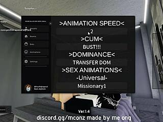 Fucking a cute catgirl on roblox condo