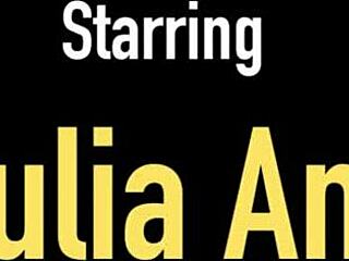 Busty Julia Ann Stimulates Her Wet Clit