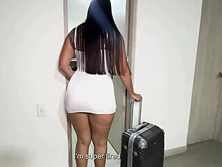 My Horny Neighbor Sneaks Into My Apartment And Seduces Me Into Riding His Big Cock With My Tight Pussy Until I Cum Like Crazy - Daniela Andrea And Danner Mendez