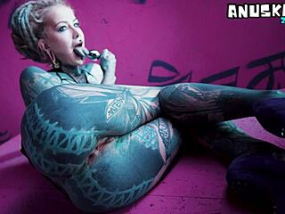 Tattoo Girl Stretches Her Asshole - Solo Anal Play And Fisting - Goth Slut