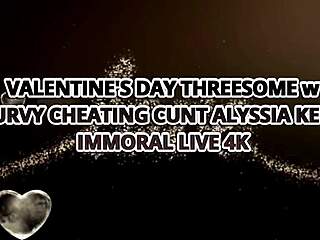 Dean Van Damme Fucks Alyssia's Cheating Cunt In Car On Valentines Day